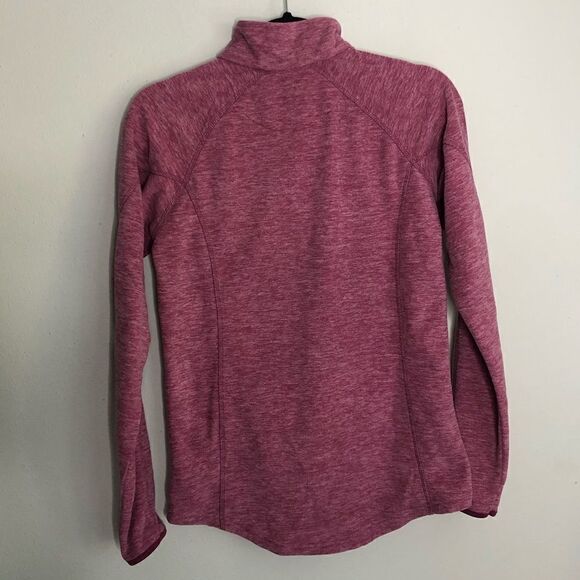 2/$30 BCG Red Plum Microfleece Pullover 1/4 zip Jacket - Picture 12 of 13